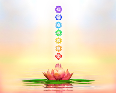 Energy flowing from Prana